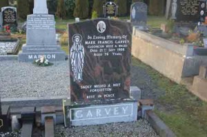 Garvey Mark Francis Clooncun West and Wales